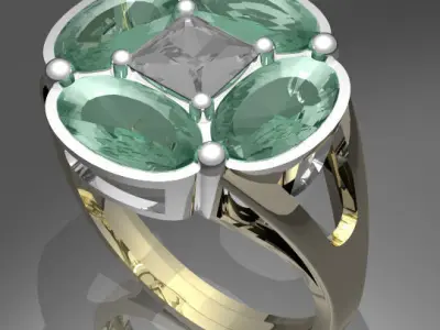 Rendering Anello A Free 3D model