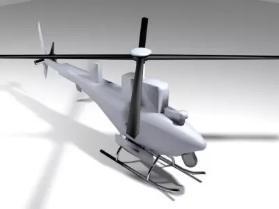 Drone - UAV Firescout 3D model