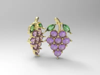 new commercial earrings collection 22 files top 3D print model