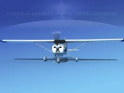 Cessna 152 Commuter V09 3D model