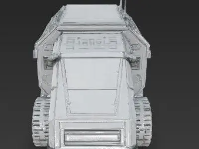 3D Printable Iron Oath Rockbreaker 3D model
