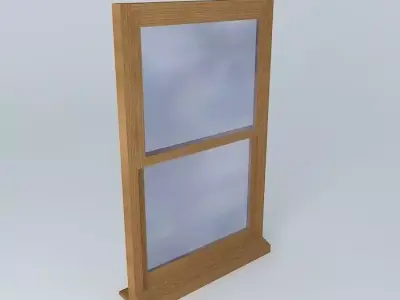 2 part window Free 3D model