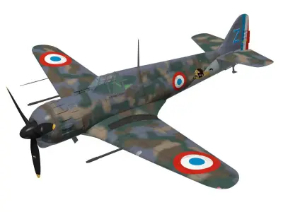 bloch MB152 3D model