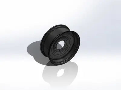 Aro de Roda 38XW15 Wheel Rim 3D model