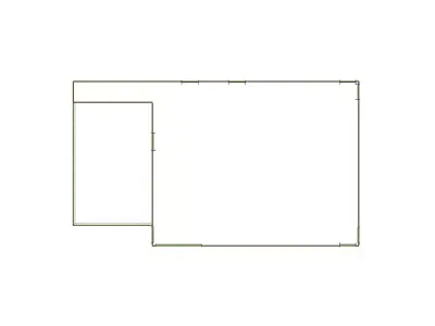 Simple Exterior Sketch by Aerial - 11-20 SQ - Xactimate 3D model