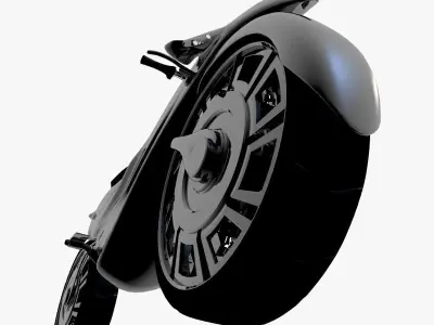 Concept Motorcycle 3D model buy