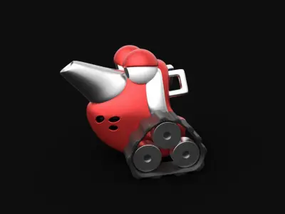 GunBound Armour 3D model