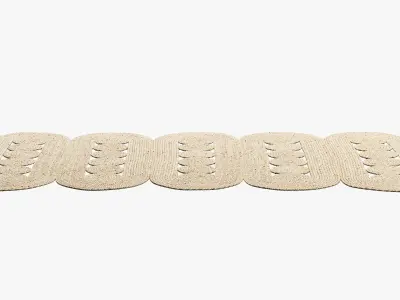 Safavieh Hajri Jute Rugs part 1 2 options 3D model