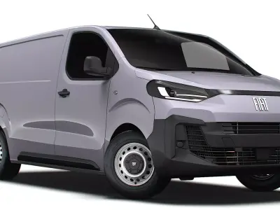 Fiat e Scudo Van L3 2024 3D model