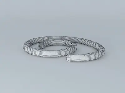 robo snake Free 3D model