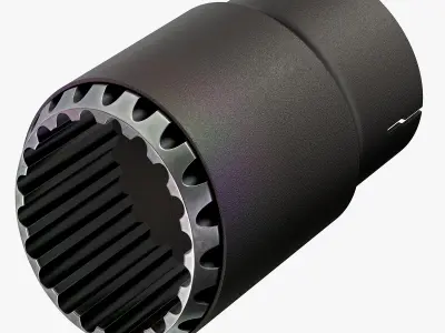 Exhaust pipes 3D model