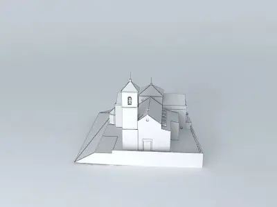 St Bartholomew the Apostle Parish Librilla Free 3D model