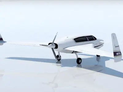 Velocity XL static low poly  Low-poly 3D model