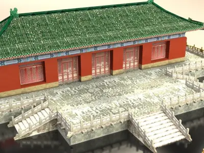 Chinese ancient building  3D model