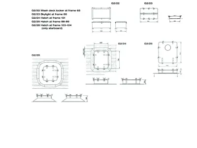 wash deck locker 3D print model