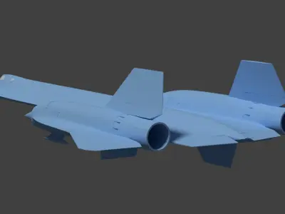 yf-12 3D print model