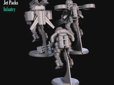 Jet Pack Heavy 3D print model
