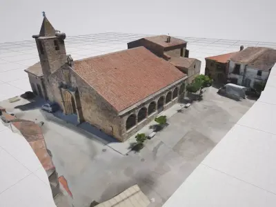 Iglesia de Santa Cruz de la Sierra 3D model