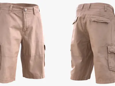 Shorts 93 - All MH Bodies and UE5 Skeletons - Rigged Low-poly 3D model