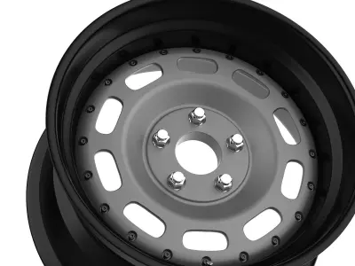 Rotiform BKK 2 piece wheel  3D model