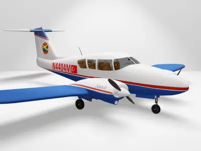 Turk Hava Kurumu Turkish Aeronautical Association 3D model