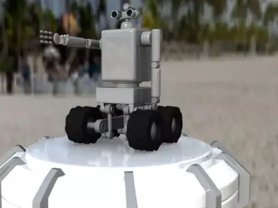 Robot 3D model 88