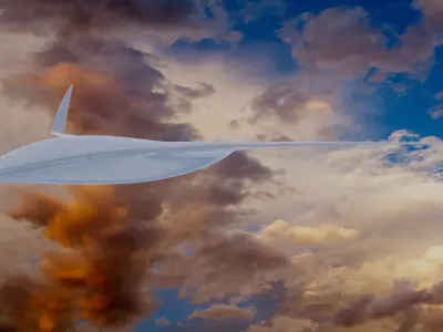 BWB Gleich Drone 3D model