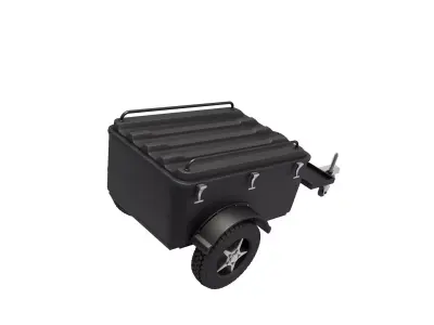 cargo Trailer 3D model