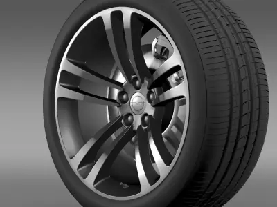 Chrysler 300 SRT8 Core wheel 3D model