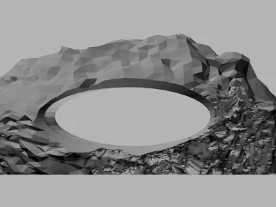 Aquarium-Ornaments Cave Free 3D print model