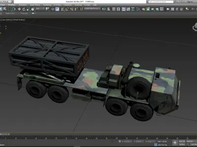 Missile Launcher Truck 3D model
