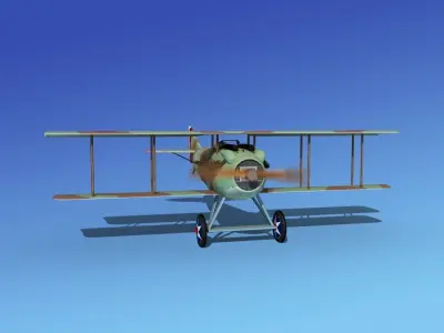SPAD VII 3D model