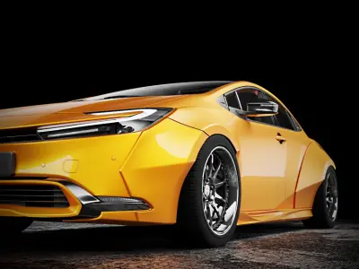 2024 Toyota Prius GOMSTYLING Bodykit 3D model