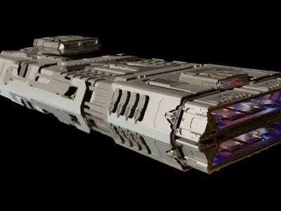 Space Carrier 3D model