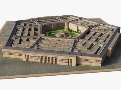 Pentagon USA 3D model
