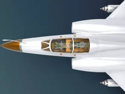 Blackburn Buccaneer S 1 3D model