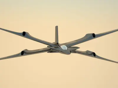 Spaceship - a simple spaceship 3D model