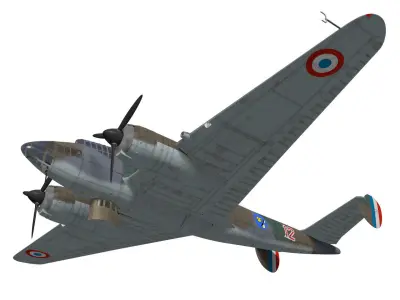 Liore et Olivier LeO451 3D model