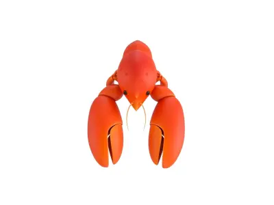 Character302 Crayfish 3D model
