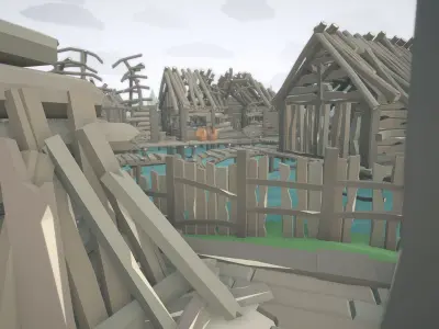 RPG Poly Pack - Abandoned Village Low-poly 3D model