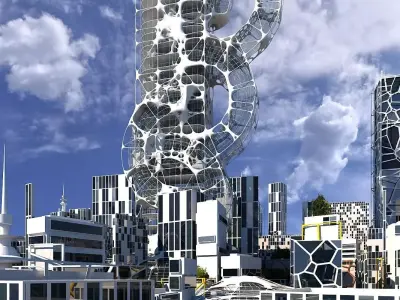 Future City B 1 3D model