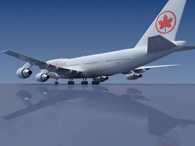 Air Canada Boeing 3D model