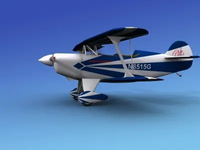 Pitts Special 3D model
