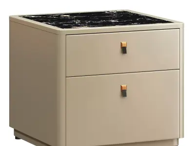 bedside cupboard Free 3D model