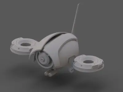 Military Drone 3D model