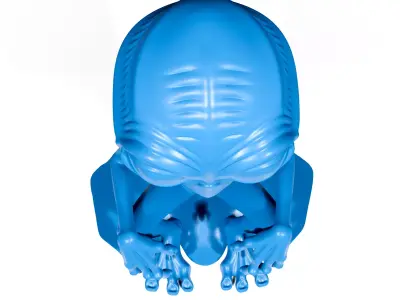 Alien 6 3D print model