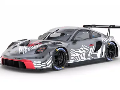 Porsche 911 GT3 R EVO 2026 3D model