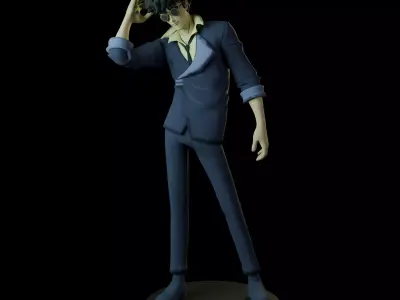 Spike Spiegel 3D print model