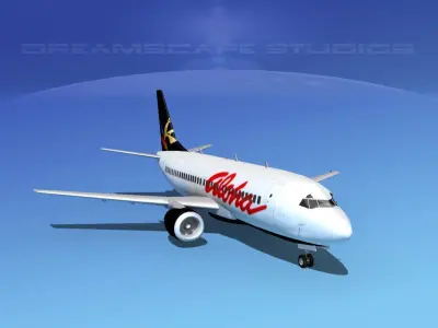 Boeing 737-300 Aloha Airlines 3D model