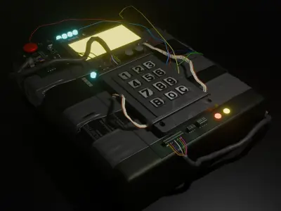 Bomb cs 3D model